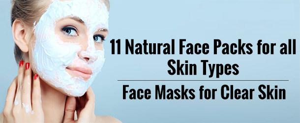 Top Natural Face Packs For All Skin Types